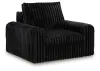 Ashley Furniture PC8680315P HamlinBay - Power Gliding Chaise - Onyx