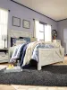 Ashley Furniture B331B6 Bellaby - Queen Crossbuck Panel Bed - Whitewash