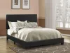CoasterEveryday 300761KE Dorian - Upholstered Eastern King Panel Bed - Black