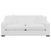CoasterElevations 509891-S3 Ashlyn - 3 Piece Upholstered Sloped Arm Sofa Set - White