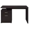 CoasterEveryday 800109 Irving - 2-Drawer Office Computer Desk - Cappuccino