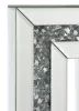 CoasterElevations 923288 Ayelet - Tapered Shade Mirrored Table Lamp - Silver