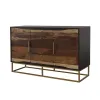 CoasterElevations 953466 Zara - 2-Door Wood Accent Storage Cabinet - Black Walnut
