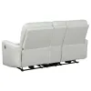 Coaster Fine Furniture 610262P Greenfield - Upholstered Power Reclining Loveseat - Ivory