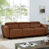 Furniture of America FOA6484BR-SF-PK Holmestrand - Sofa - Brown