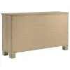 Coaster Fine Furniture 225103 Oakglen - 6-Drawer Bedroom Dresser - Weathered Oak