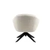 New Classic SAF60-AC-IVY Fleming - Boucle Swivel Lounge Chair - Ivory