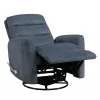 New Classic U2518-14-FBL New Classic U2518-14-FBL Takami - Swivel Recliner - Blue Poly