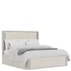 Riverside Furniture 78283-78285-78276 Riverside Furniture 78283-78285-78276 Alexis - King Upholstered Panel Bed - Latte Essence