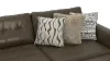 Jackson Furniture Industries 3215/36/31/37/12-09 Siena - 4 Piece Modular Sectional With Cuddler Seat Cushions And Included Accent Pillows - Chocolate