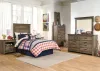 Ashley Furniture B446-53 Trinell - Twin Panel Headboard - Brown