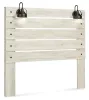 Ashley Furniture B192-57 Cambeck - Queen Panel Headboard - Whitewash