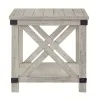 Ashley Furniture T929-3 Carynhurst - Rectangular End Table - Whitewash