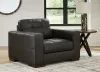 Ashley Furniture 5650623 Luigi - Chair And A Half - Thunder