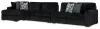 Ashley Furniture 98103S10 Ashley Furniture 98103S10 Midnight-Madness - 3-Piece Sectional With Laf Corner Chaise - Onyx