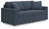 Ashley Furniture 92101S1 Modmax - 2-Piece Sectional Loveseat - Fabric - Ink