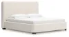 Ashley Furniture PCB401-82 Brintstreet - King Upholstered Bed - Beige
