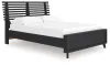 Ashley Furniture B1013B23 Danziar - Full Slat Panel Bed - Black