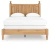Ashley Furniture PCB1075B7 Ashley Furniture PCB1075B7 Aleaport - Queen Panel Bed - Warm Brown