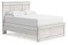 Ashley Furniture PCB1171B2 Makidern - Queen Panel Bed - Whitewash