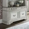 Liberty Furniture 244-HO121 Magnolia Manor - Credenza - Antique White