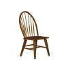 Liberty Furniture 382-C1000S Liberty Furniture 382-C1000S Hearthstone Ridge - Windsor Back Side Chair - Tobacco / Black