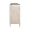 Liberty Furniture 2146-AC1000 Kinsley - 4 Door Accent Cabinet - Washed Taupe / Silver Champagne