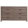 CoasterEveryday 207043 Brantford - 6-Drawer Dresser - Barrel Oak