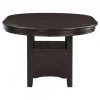 CoasterEveryday 102671 Lavon - Oval Extension Leaf Dining Table - Espresso