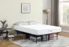 CoasterEveryday 305957KE Mabel - Metal Eastern King Mattress Support Platform Bed - Black