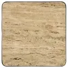 CoasterEssence 935855 Elyna - Square Stone Top Accent Side Table - Beige