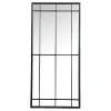CoasterEveryday 962913 Annetta - Window Pane Floor Or Wall Mirror - Black