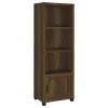 Coaster Fine Furniture 736293-SET Sachin - 3 Piece TV Entertainment Center - Dark Pine