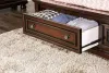 Furniture of America CM7683EK-BED Northville - Eastern King Bed - Dark Cherry