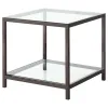 Coaster Fine Furniture 720228-S3 Trini - 3 Piece Coffee And End Table Set - Black