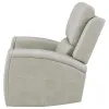 Coaster Fine Furniture 603436PPP Brickston - Triple Power Swivel Glider Recliner - Gray