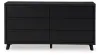 Ashley Furniture B1013-231 Danziar - Six Drawer Dresser - Black