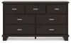 Ashley Furniture B441-31 Covetown - Dresser - Dark Brown