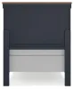 Ashley Furniture B414B2 Ashley Furniture B414B2 Landocken - Twin Panel Bed - Brown / Blue