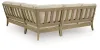 Ashley Furniture P801P10 Clare View - 3-Piece Outdoor Sectional - Beige