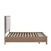 New Classic 00-B2123S-100 Anika - Storage 6/6 Eastern King Bed Only - White / Natural