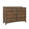 Samuel Lawrence Furniture S917-010 Seneca - 10-Drawer Dresser - Brown