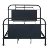 Liberty Furniture 179-BR17HFR-N Liberty Furniture 179-BR17HFR-N Vintage Series - Full Metal Bed - Navy