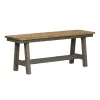 Liberty Furniture 62-C9000B Lindsey Farm - Backless Bench - Gray & Sandstone