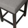 Liberty Furniture 686-OT9001 Tanners Creek - Upholstered Console Stool (Set of 3) - Dark Gray