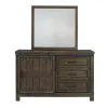 Liberty Furniture 759-BR50 Thornwood Hills - Mirror - Rock Beaten Brown