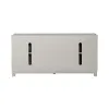 Liberty Furniture 2057W-AC6029 Sundance - 2 Door 3 Drawer Wood Accent Cabinet - Antique Linen