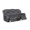 New Classic U2505-30-DGY Morello - Sofa With Dual Recliner - Gray