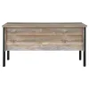 CoasterEveryday 801950 Samson - 4-Drawer Office Computer Desk - Weathered Oak