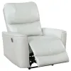 Coaster Fine Furniture 610263P Greenfield - Upholstered Power Recliner Chair - Ivory